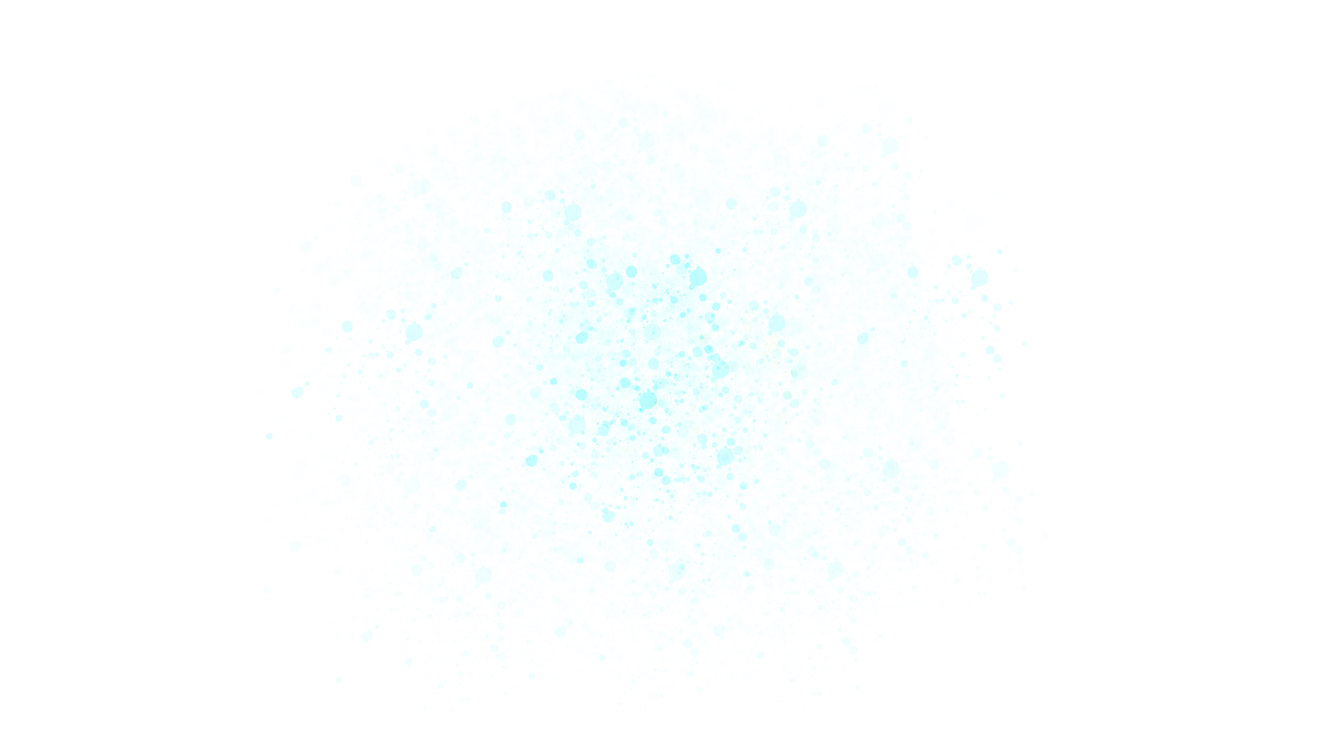 A large splash image of a blue paint explosion