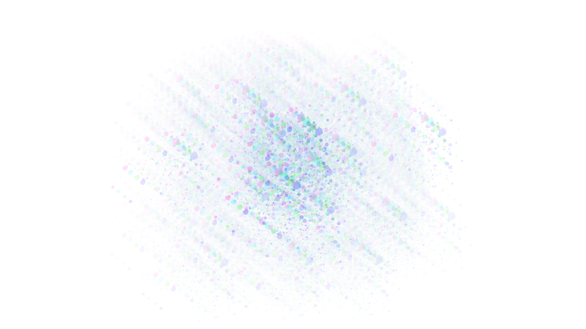 A large splash image of a muliticolor paint explosion